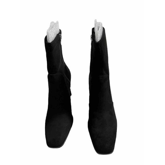 Dolce Vita Women's Petya High Heel Booties Size 9.5 Black Stella Suede - Picture 6 of 9